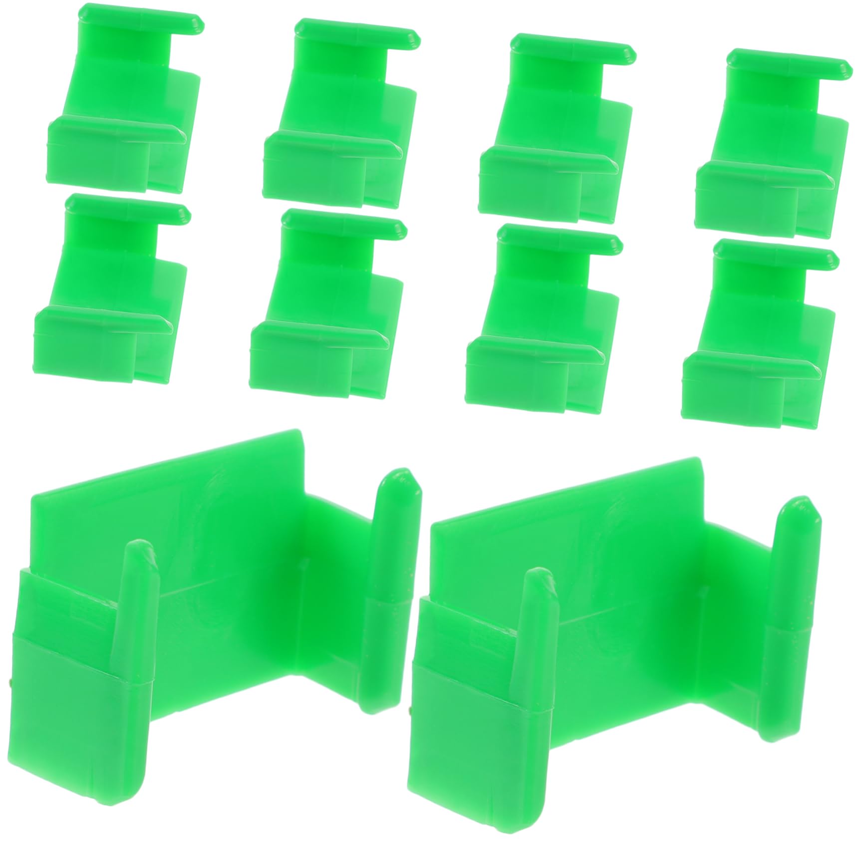 Vaguelly 10pcs Toy Train Track Track Fixer Train Connectors Adapters Railway Con