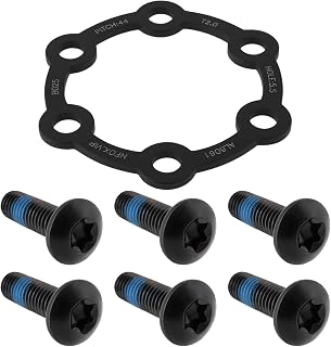 eMagTech Hub Brake Disc Spacer with Screws Aluminum Alloy Suitable for Most Mountain Bikes