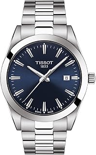 Tissot Gentleman, Swiss Quartz, 40mm, Blue Dial, Men's Watch