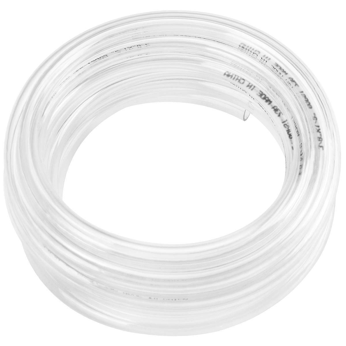Eastrans 1/4 Inch ID, 10ft Clear Vinyl Tubing, Flexible PVC Plastic Tube | BPA F