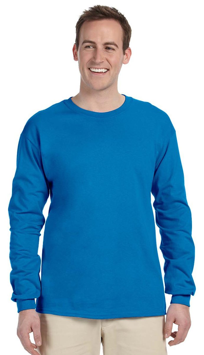 Gildan Men's Ultra Cotton Long Sleeve T-Shirt, Style G2400
