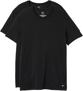Nike Men's All Day Cotton Stretch Short Sleeve Crewneck Undershirts (2-Pack) All Day Cotton Stretch Short Sleeve Crewneck Undershirts (2-Pack) (Pack of 2)