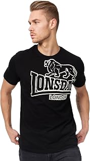 Lonsdale London Langsett Men T-Shirt Black Regular