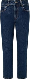 Pepe Jeans Women's HIGH-Rise Tapered Jeans Violet