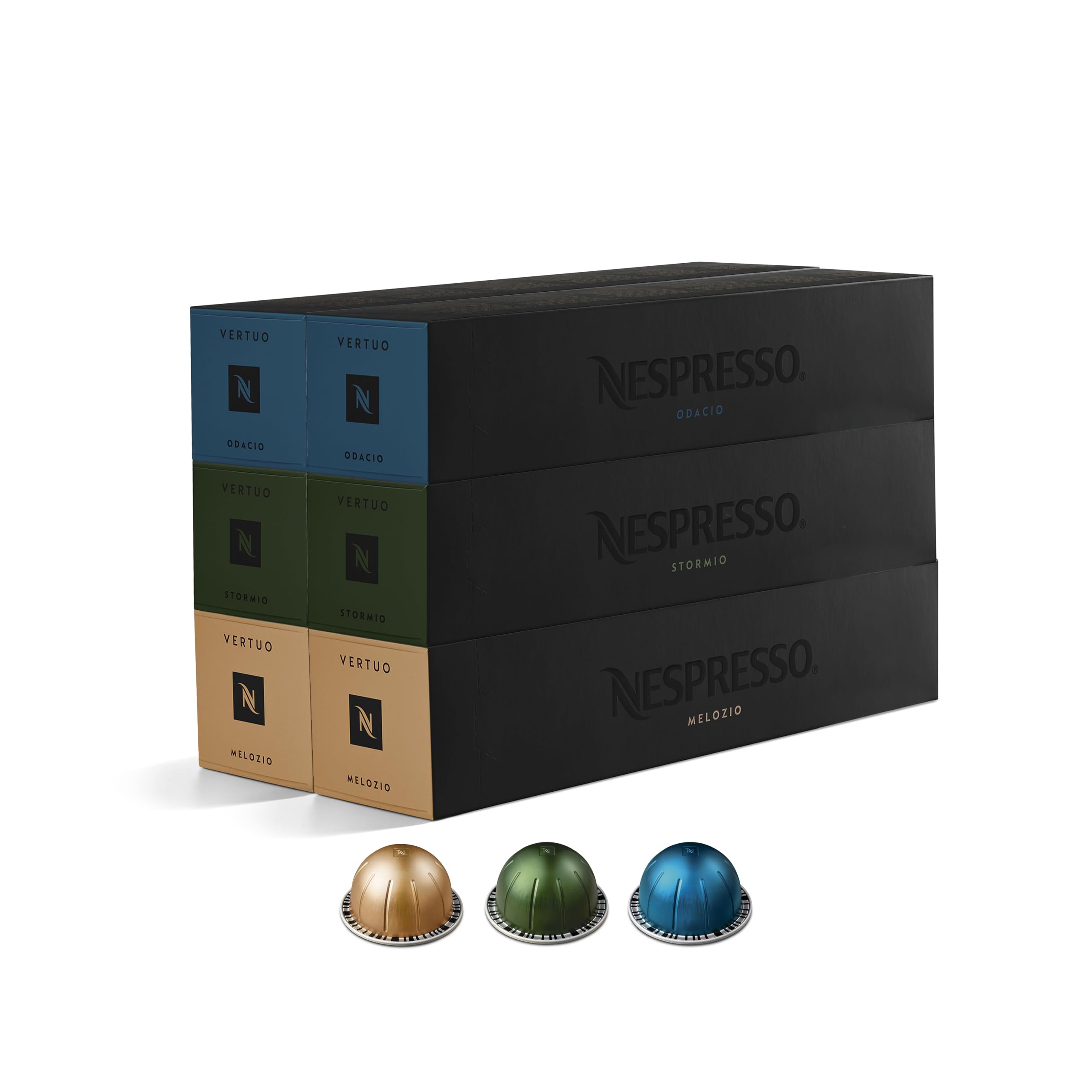 Nespresso Vertuo Discovery Bestsellers Variety Pack Coffee Pods, 60 Pods | Vertu