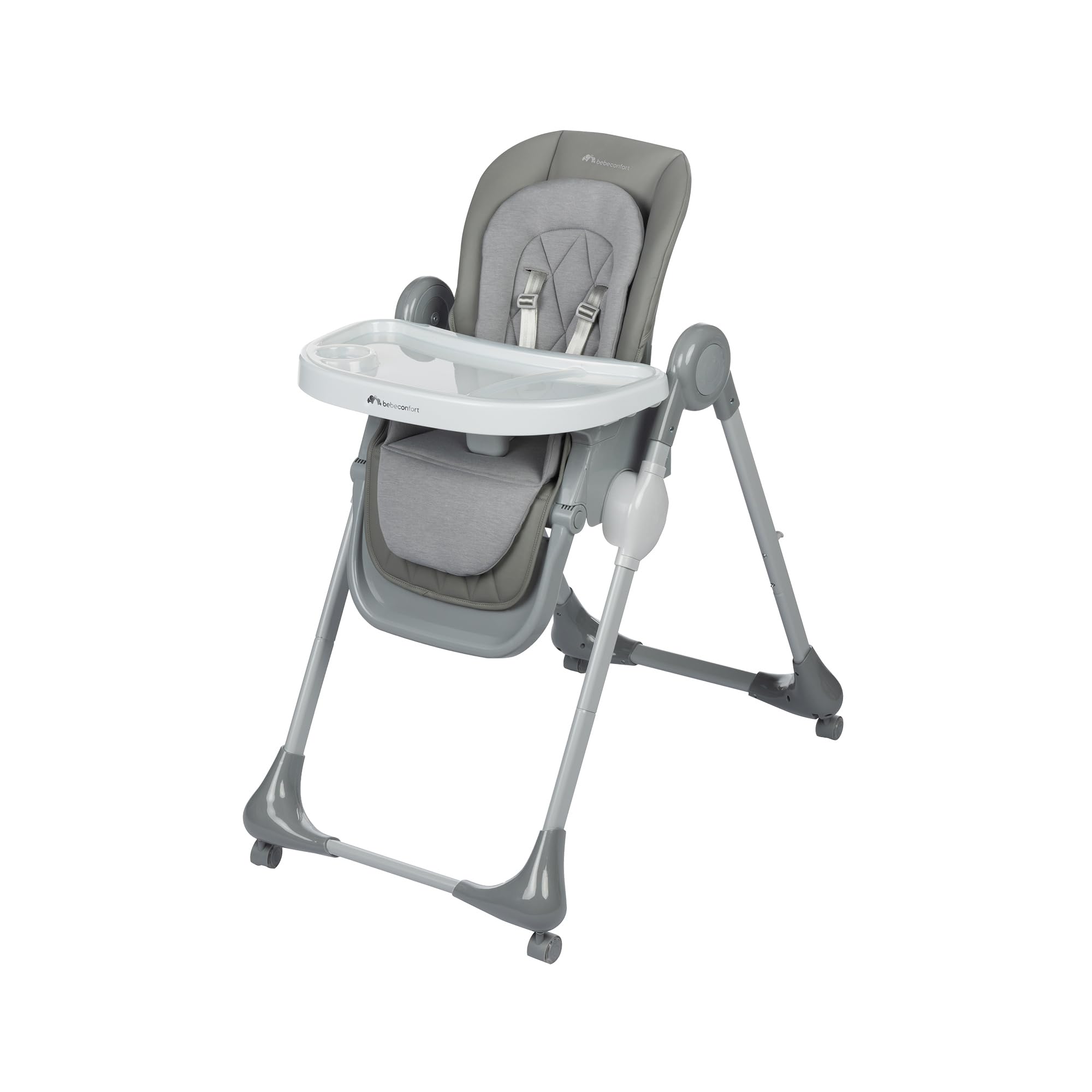 Bebeconfort Olea Folding High Chair, 0-15 kg, Tinted Grey