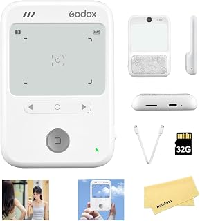Godox C100 Transparent Viewfinder Pocket Camera | 65g Ultra Light, 4 Aspect Ratios, OTG Transfer, Max With 32GB TF card storage, Great for Film Photography & Street Vlog