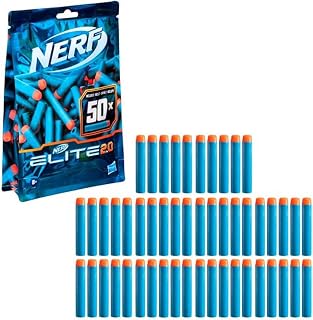 Nerf Elite 2.0 Commander RD6 Blaster, 12 Nerf Elite Darts 6Dart Rotationstrommel
