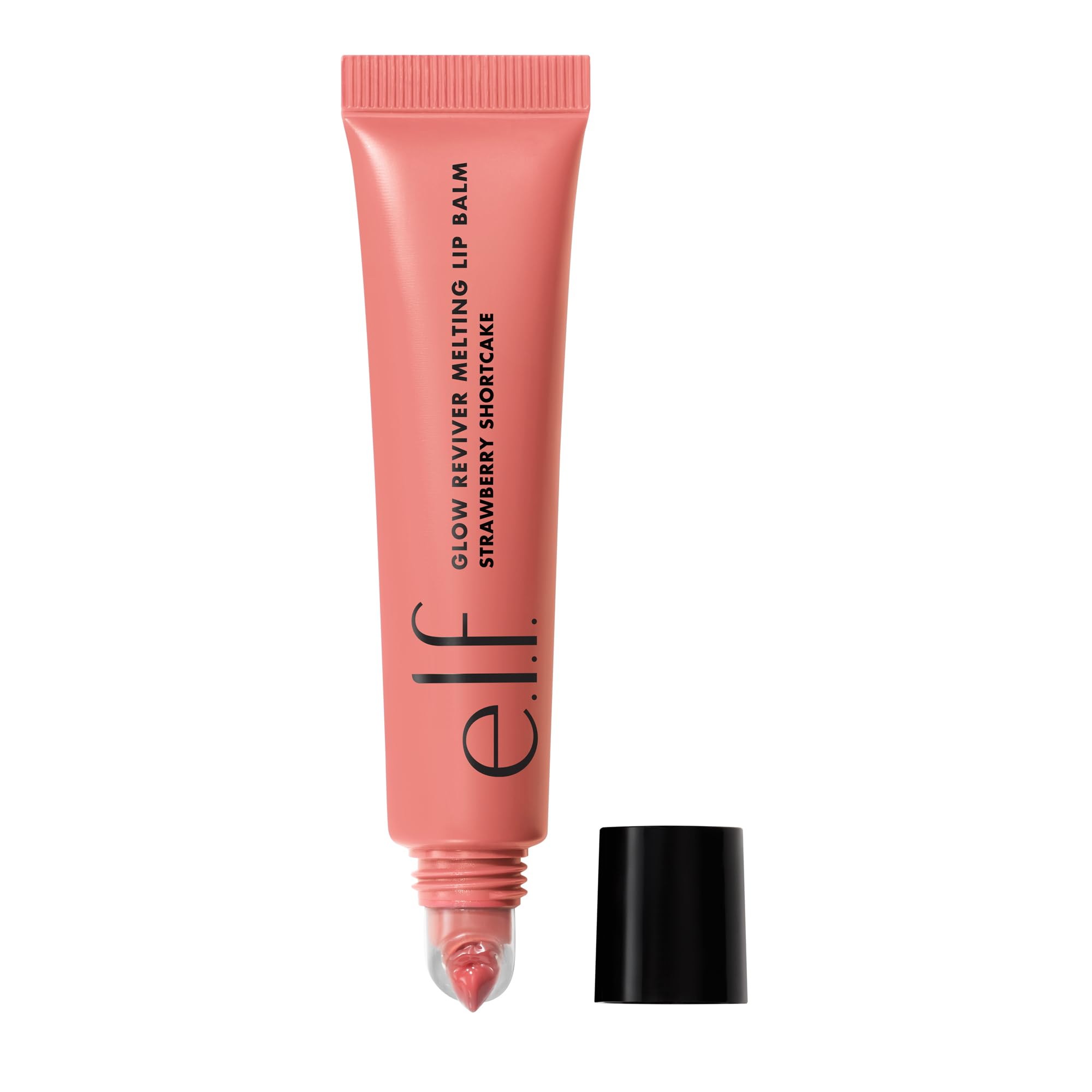 e.l.f. Glow Reviver Melting Lip Balm, Tinted, Strawberry Shortcake | Hydrating &
