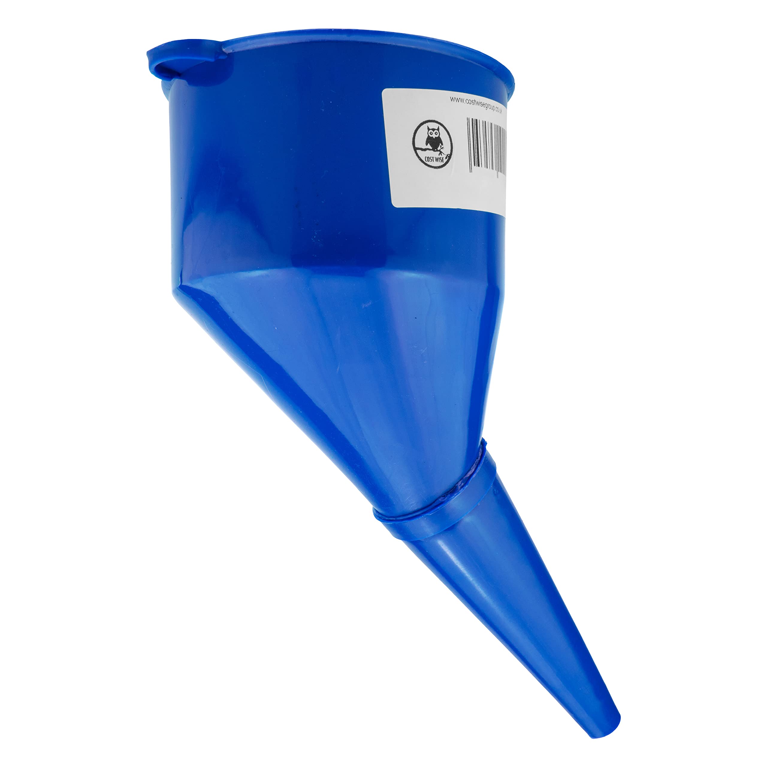 Fuel Funnel with Filter – Tough Plastic Angled Spout Funnel for Petrol, Diesel, 