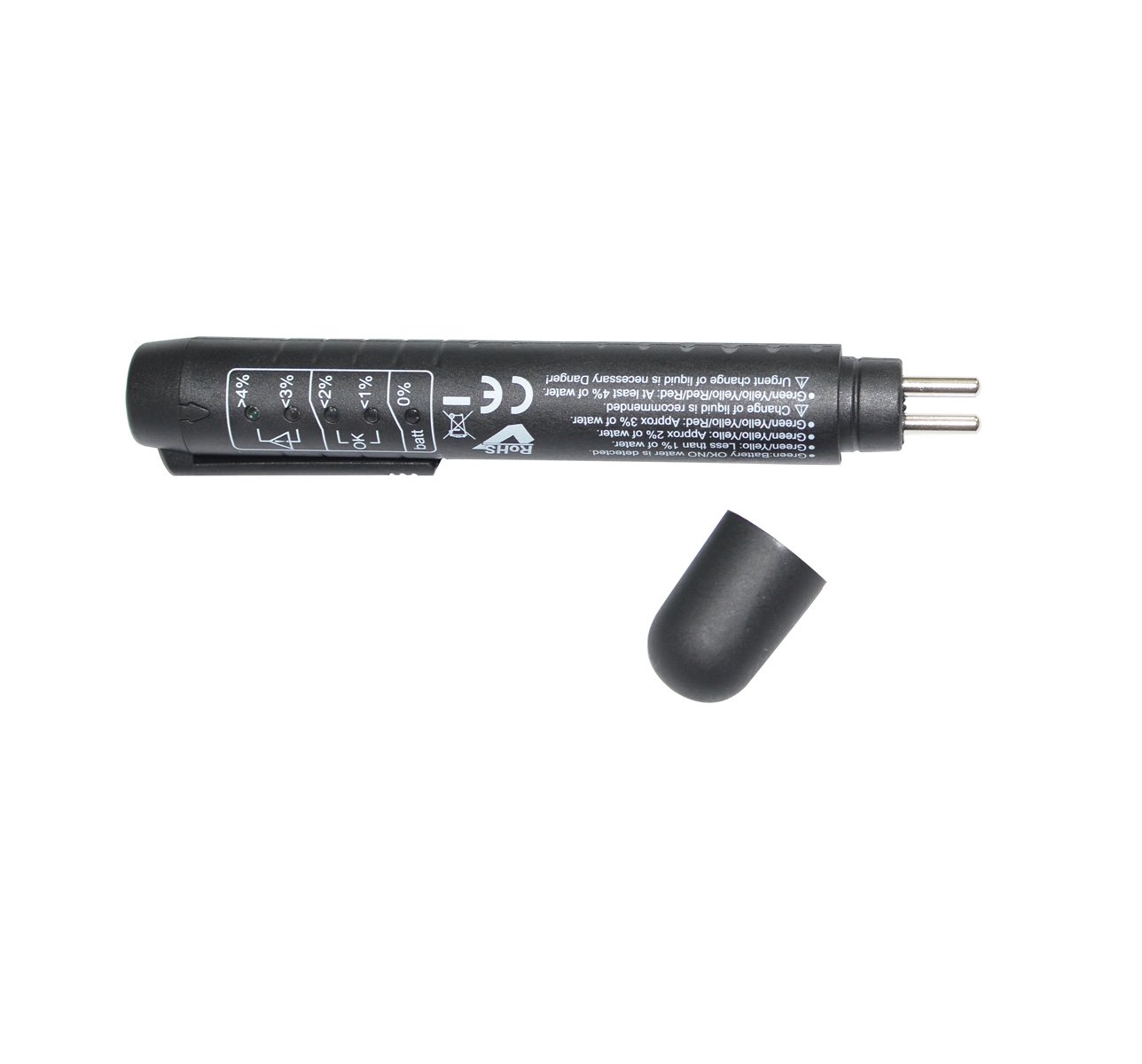 ITEQ Brake Fluid Liquid Tester Pen with 5 LED Indicators, Calibrated For DOT3 DO
