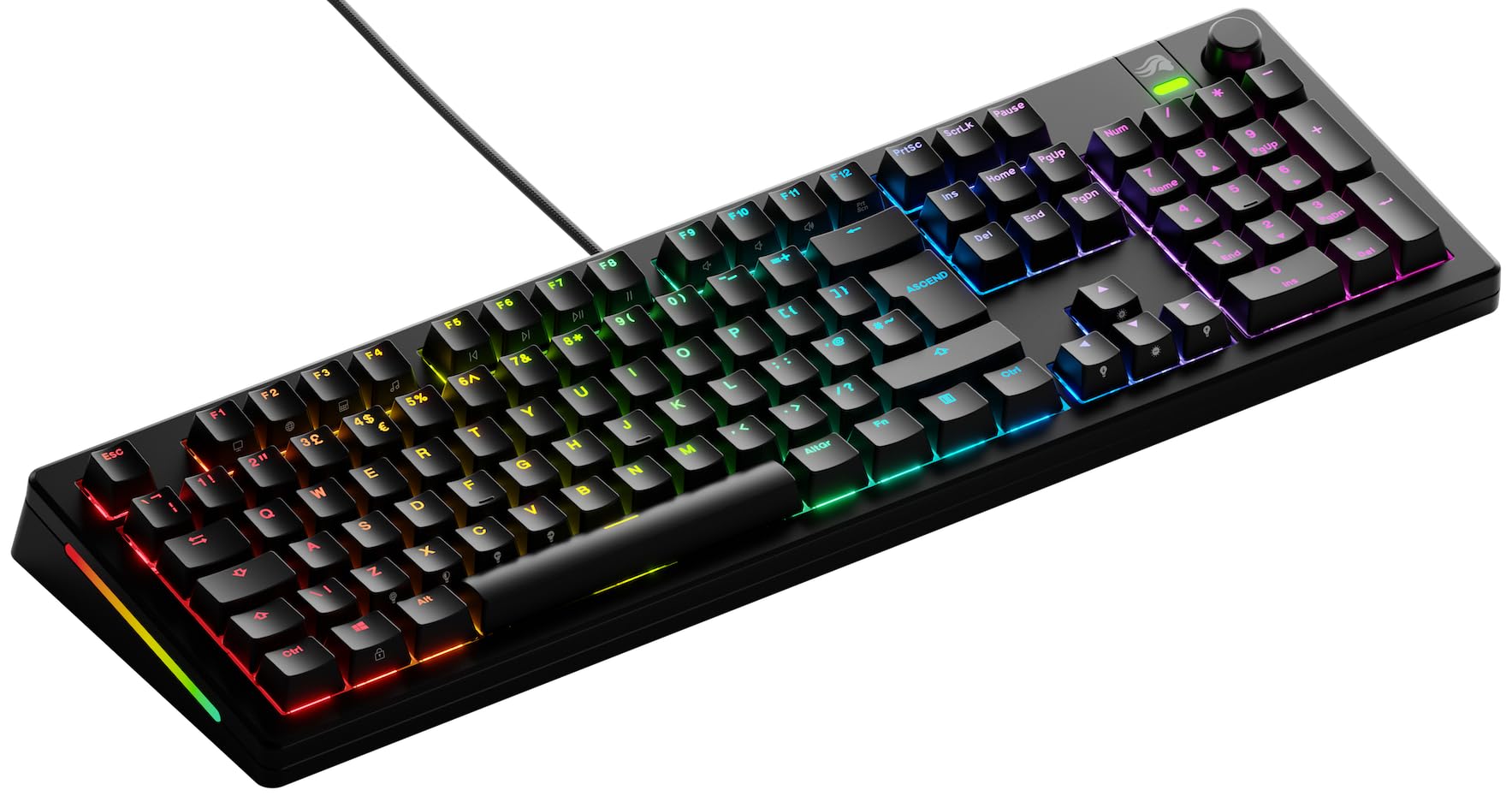 GLORIOUS GMMK 3 Custom Mechanical Keyboard (Black) | Premium Modular Gasket Syst