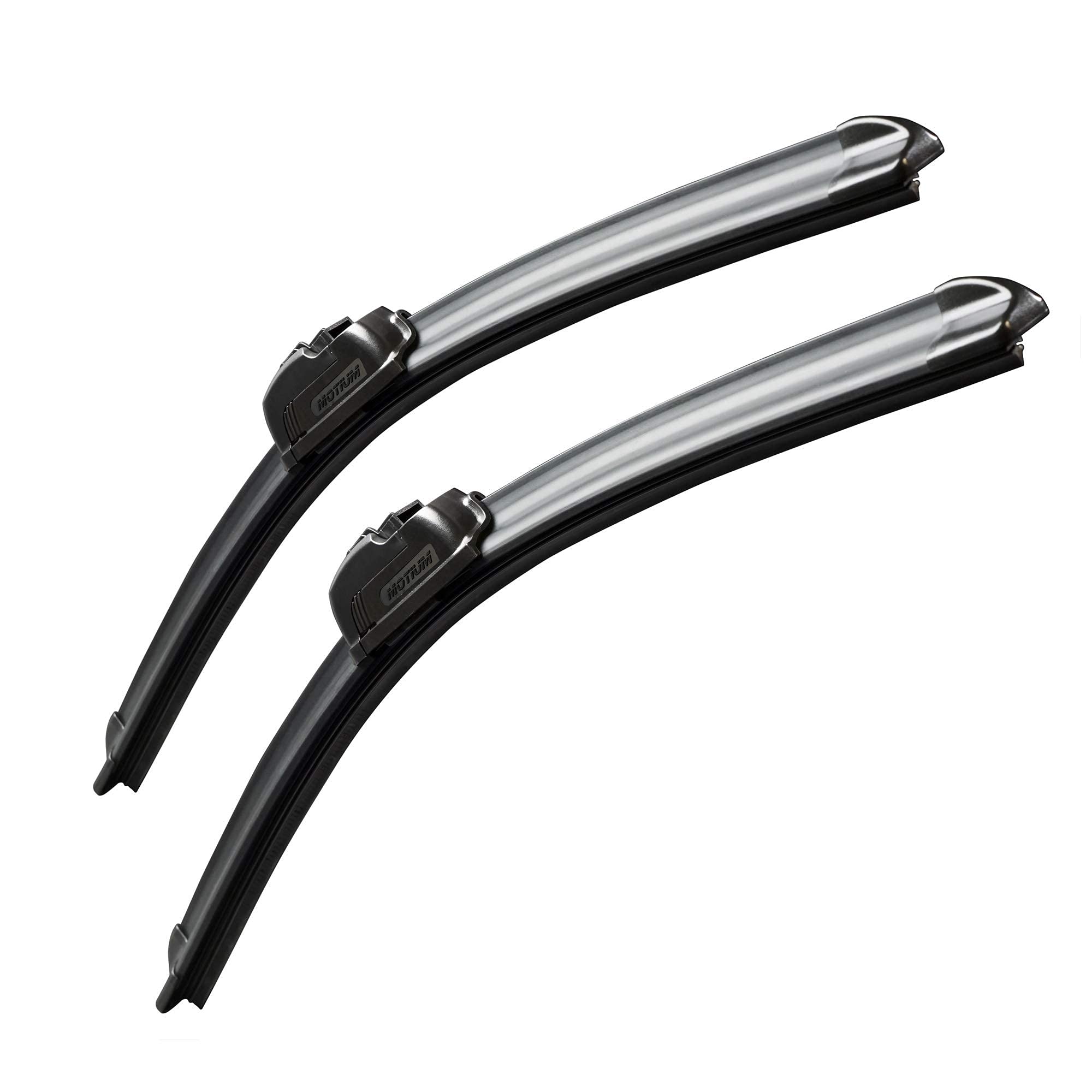 MOTIUM Windshield Wiper Blades 22"+22", All-Season, Set of 2 | OEM Quality, Easy