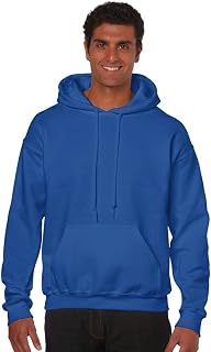 GILDAN - Adult 50/50 Cotton/Poly. Hooded Sweat /18500, Men's Long Sleeve, Hooded Collar