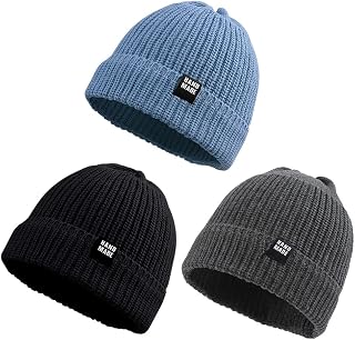 Pesaat Chpeau Autumn Winter Warm Knitted Hat for Baby Boy Girl