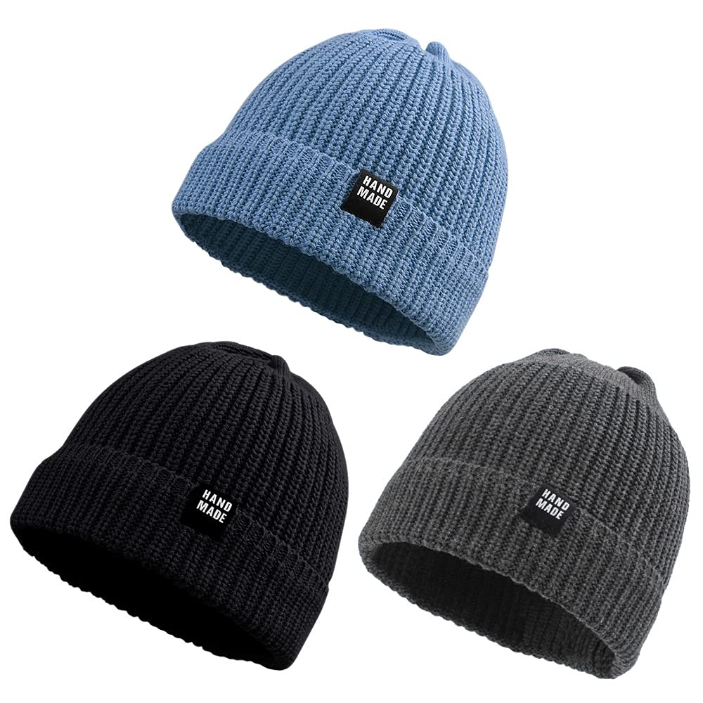 Pesaat Chpeau Autumn Winter Warm Knitted Hat for Baby Boy Girl