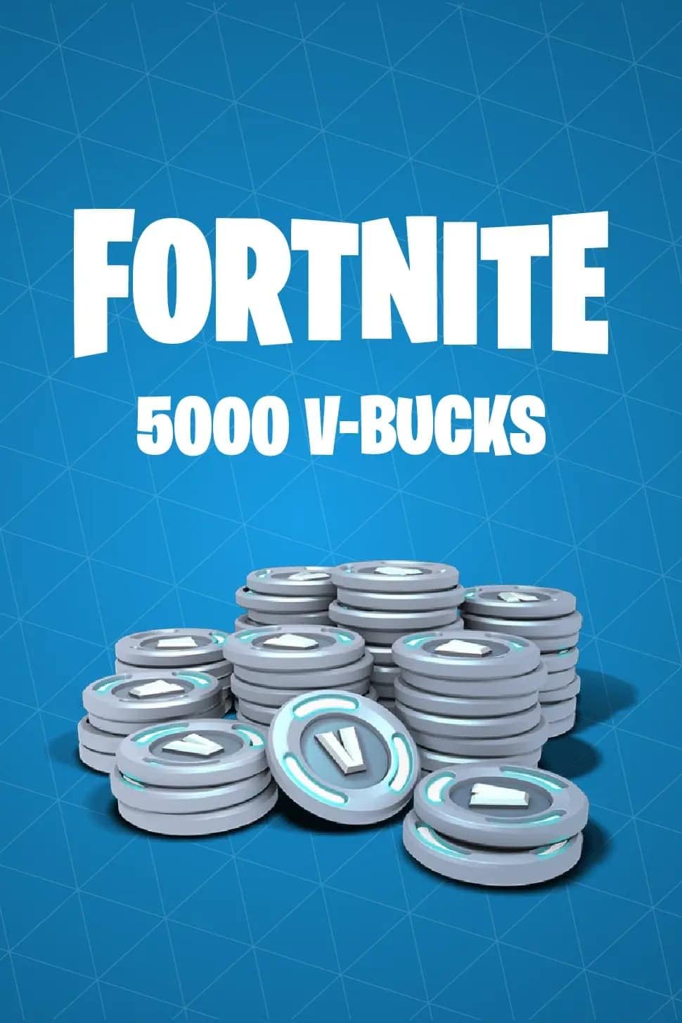 FORTNITE Digital V-Bucks 5000 - PlayStation/Xbox/Nintendo Switch/PC/Mobile [Digi