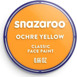 Snazaroo - Face and Body Paint - Ochre Yellow - 18ml - Fancy Dress Face Paint for Children and Adults