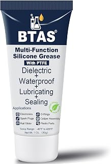 BTAS Dielectric Grease for Electrical Connectors Automotive Spark Plug 1oz | Perfect for Car Batteries Terminal, Spark Plugs, Electronic Sensors,Dielectric Insulation Stops Leakage & Connector Sparking
