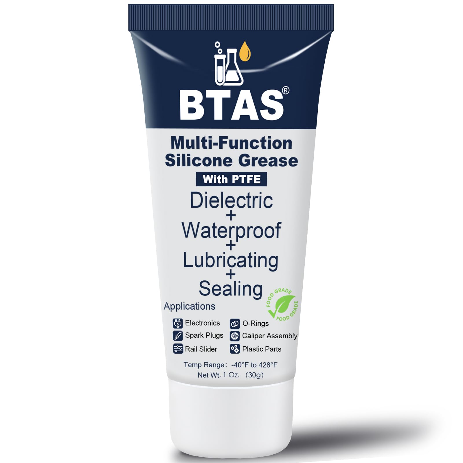 BTAS Dielectric Grease for Electrical Connectors Automotive Spark Plug 1oz | Per