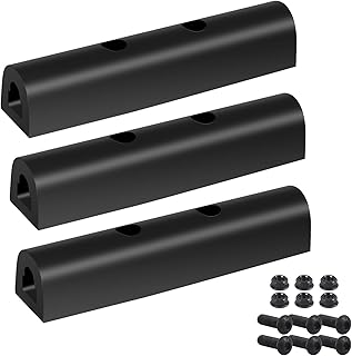10-inch Universal Rubber Bumper Strip 2090615-3 Car Bumper Guard with Screw | Rubber Bumper for Trucks Loading and Unloading Docks and Commercial Vehicles Front and Rear Anti-Collision Protection Strips