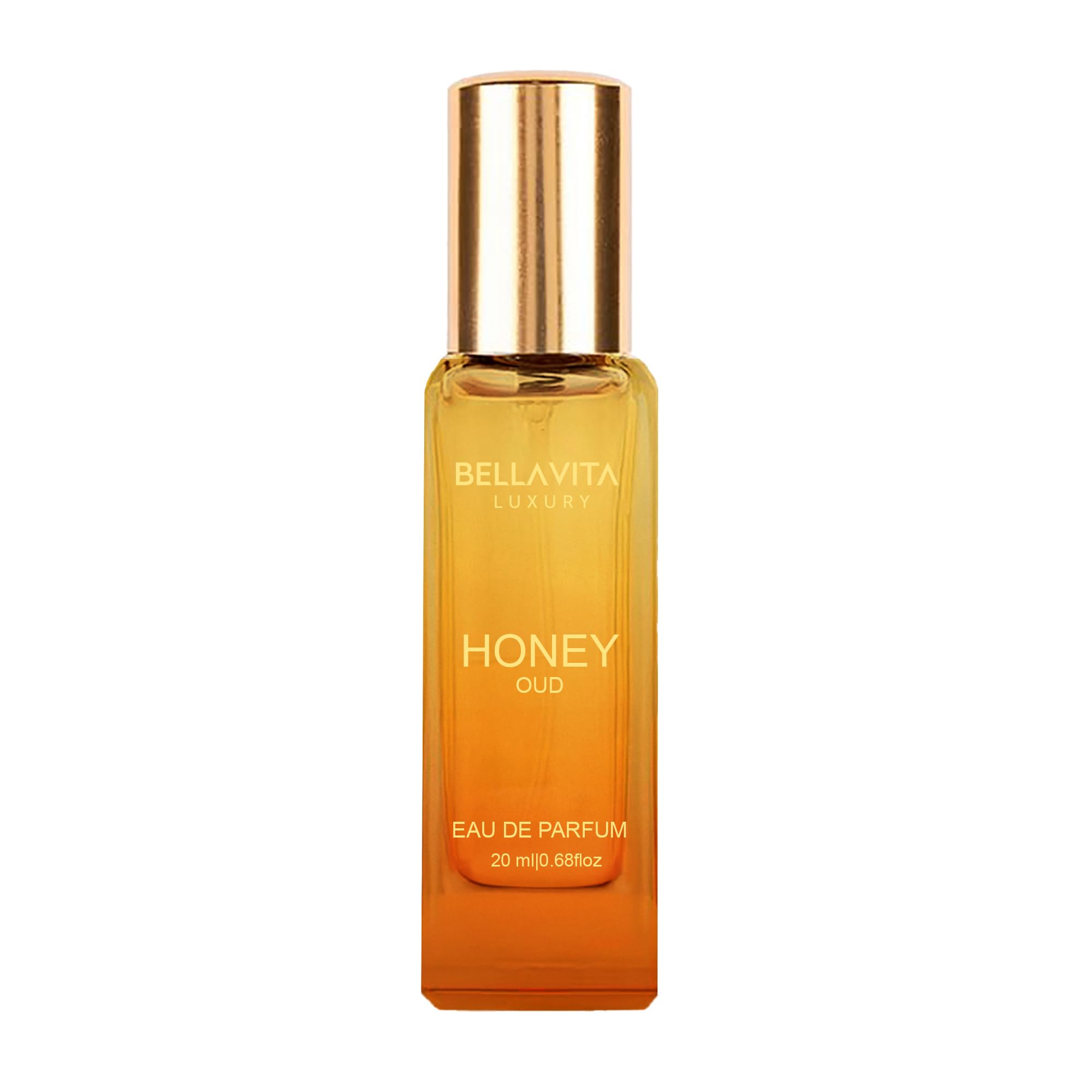 Bellavita Luxury Honey oud Eau de Parfum | 20 ml (0.7 fl.oz.) | Travel Size Perf