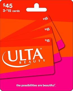 Ulta Beauty Physical Gift Cards (Multipack of 3 x $15) - $45