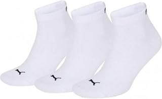 PUMA 3 Pairs of Quarter Socken Sneaker Size 35-49 Unisex for Women Men Shoes