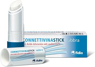 Fidia Farmaceutici ConnettivinaStick Lips - Stick 3 g 0.2% Hyaluronic Acid Based for Damaged, Dry and Chapped Lips