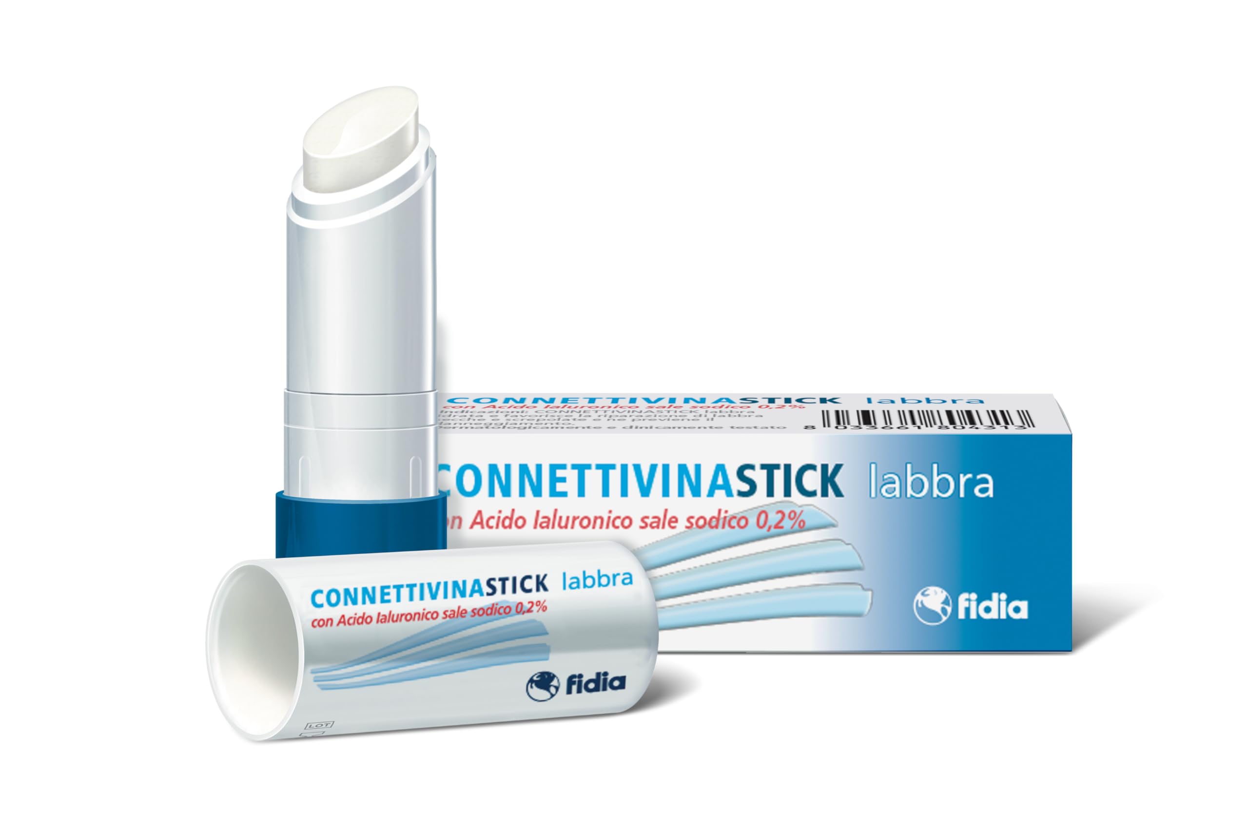 Fidia Farmaceutici ConnettivinaStick Lips - Stick 3 g 0.2% Hyaluronic Acid Based