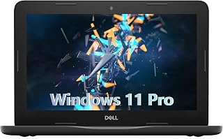 Dell Latitude 3190 Intel Celeron N5000 X4 2.4GHz 4GB 128GB 11.6in Win11, Black (Renewed)