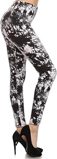 Leggings Depot High Waisted Camouflage & Multiple Print Leggings for Women - Reg, Plus, 1X3X, 3X5X