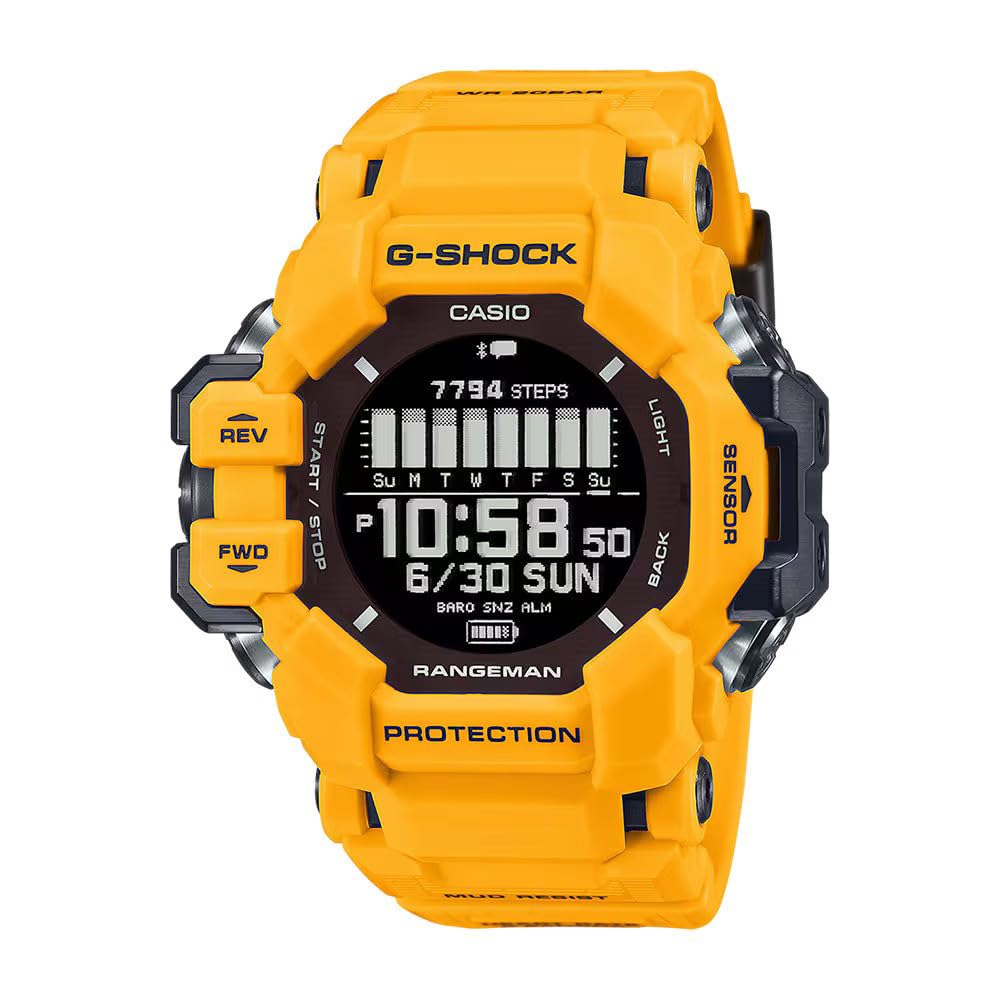 Casio Montre Digital pour Hommes Master of G Rangeman