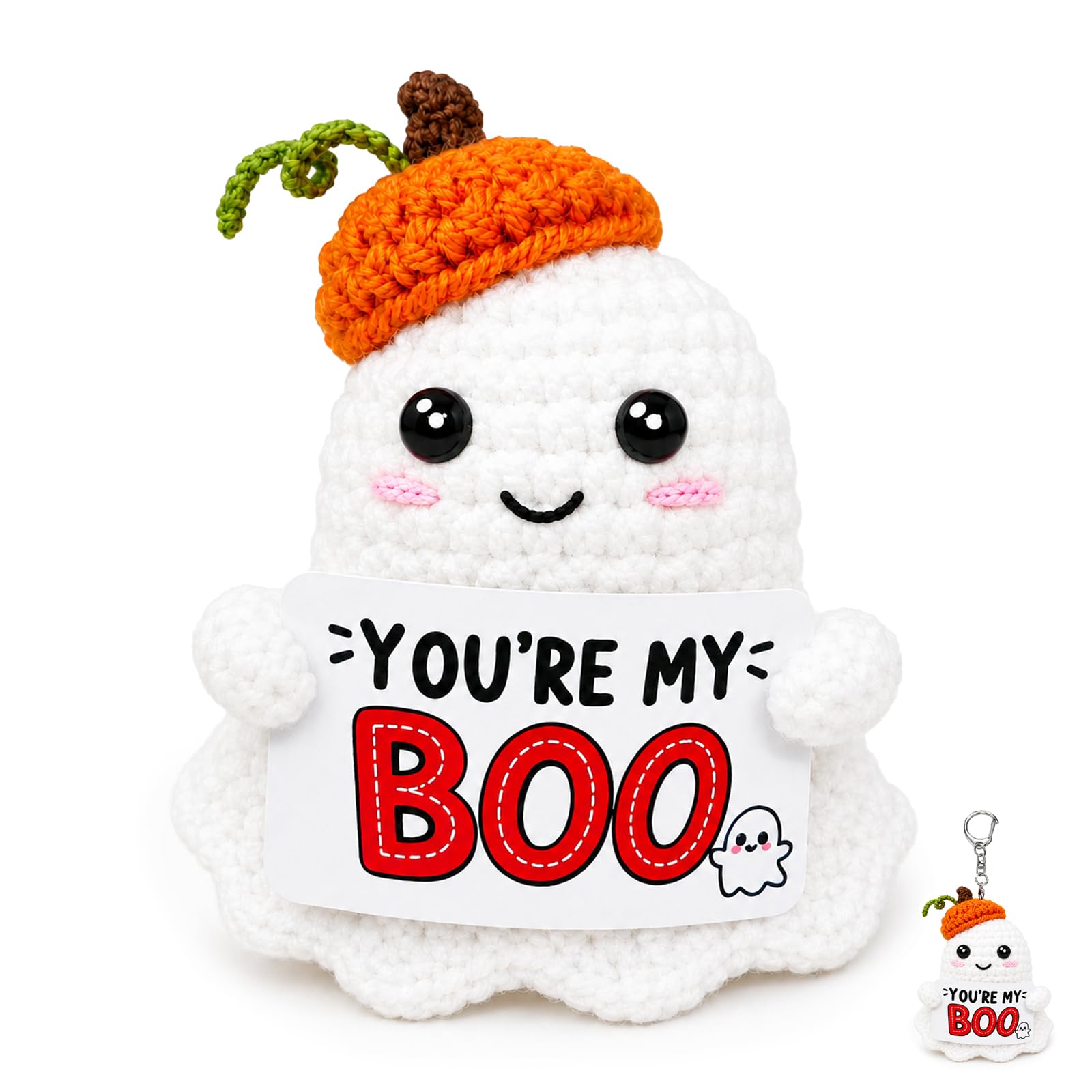 Boo Basket Stuffers for Women Halloween Gifts for Adult Anniversary Crochet | Yo