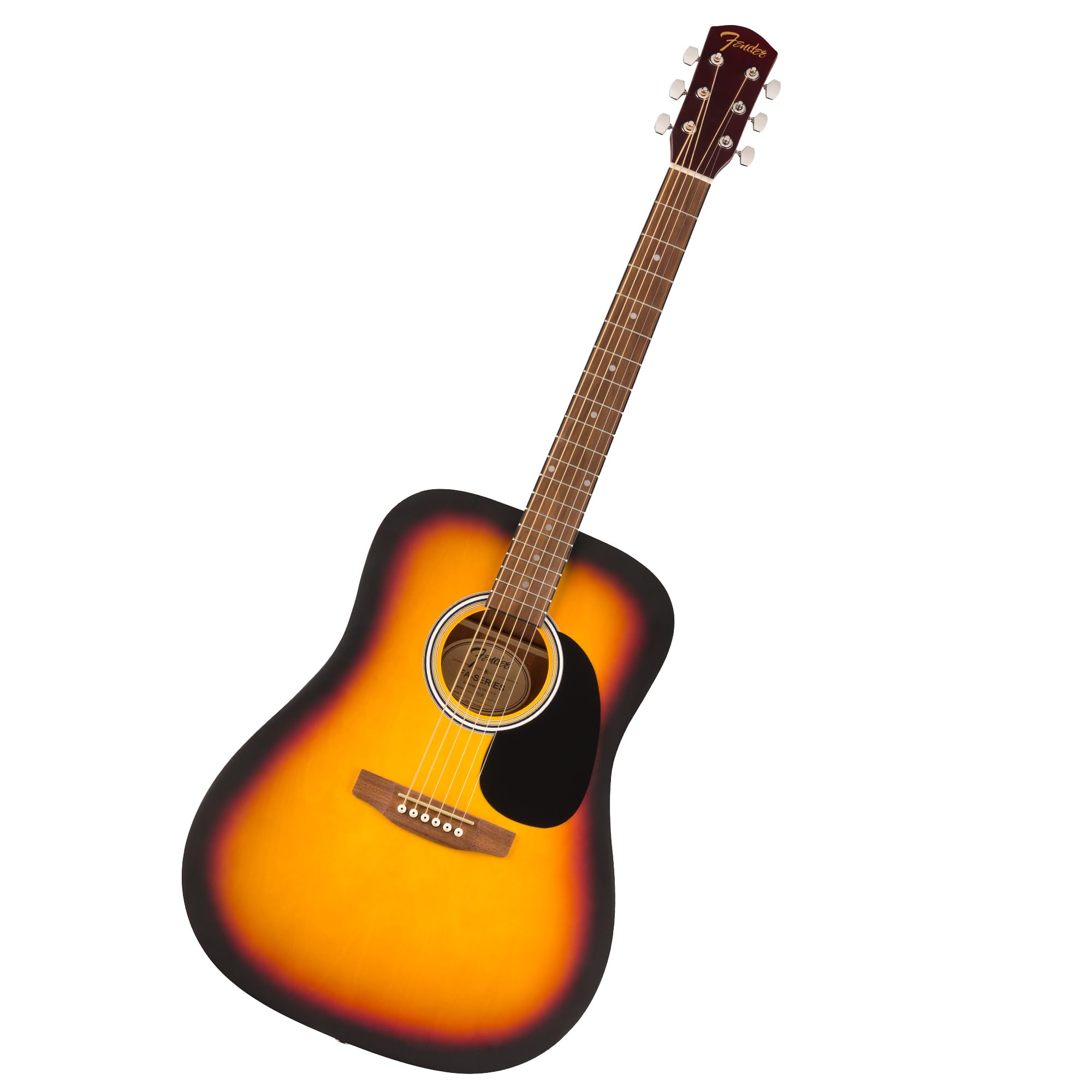 Fender FA-25 Dreadnought Acoustic Guitar, Beginner Guitar, 2-Color Sunburst | Ac
