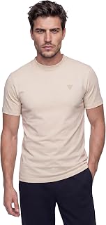 GUESS Hedley - Men's Crew Neck T-Shirt in Cotton and Modal