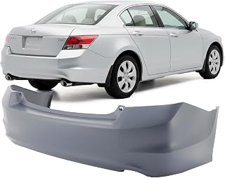 FitParts Compatible with Honda Accord 2008–2012 Rear Bumper Cover | Primed, Sedan, Ready to Paint, OEM 04715TA0A90ZZ, HO1100246
