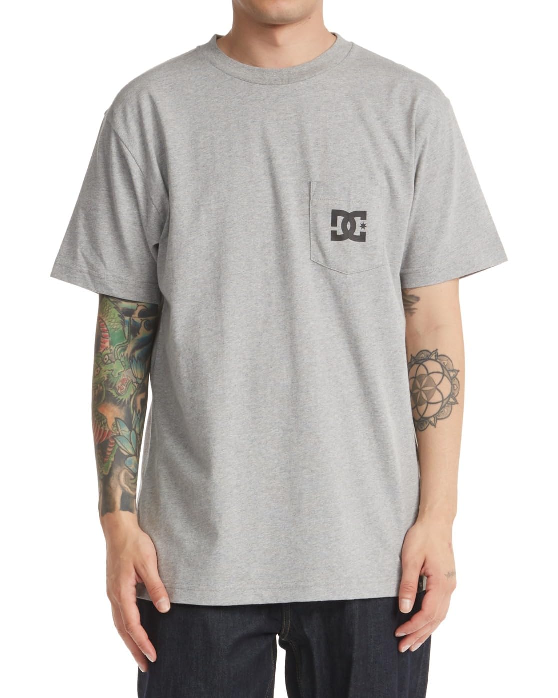 DC Shoes Dc Star Pocket Hss T-Shirt Uomo (Pacco da 1)