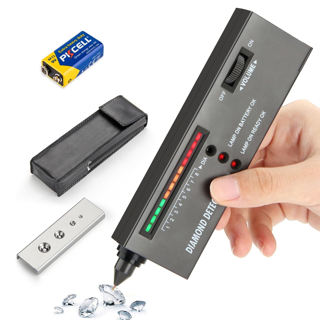 Siziviki Diamond Tester Pen Pro High Accuracy Jewelers' Diamond Detector | 