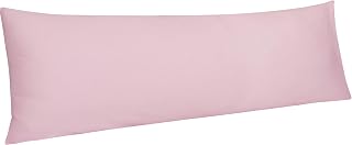 NTBAY Body Egyptian Cotton Sateen Pillowcases, Set of 1, Pink