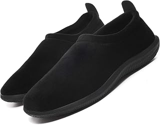 Men's Slippers Slippers Women's Warm Plush Soft Faux Fur Home Shoes with Winter Slippers