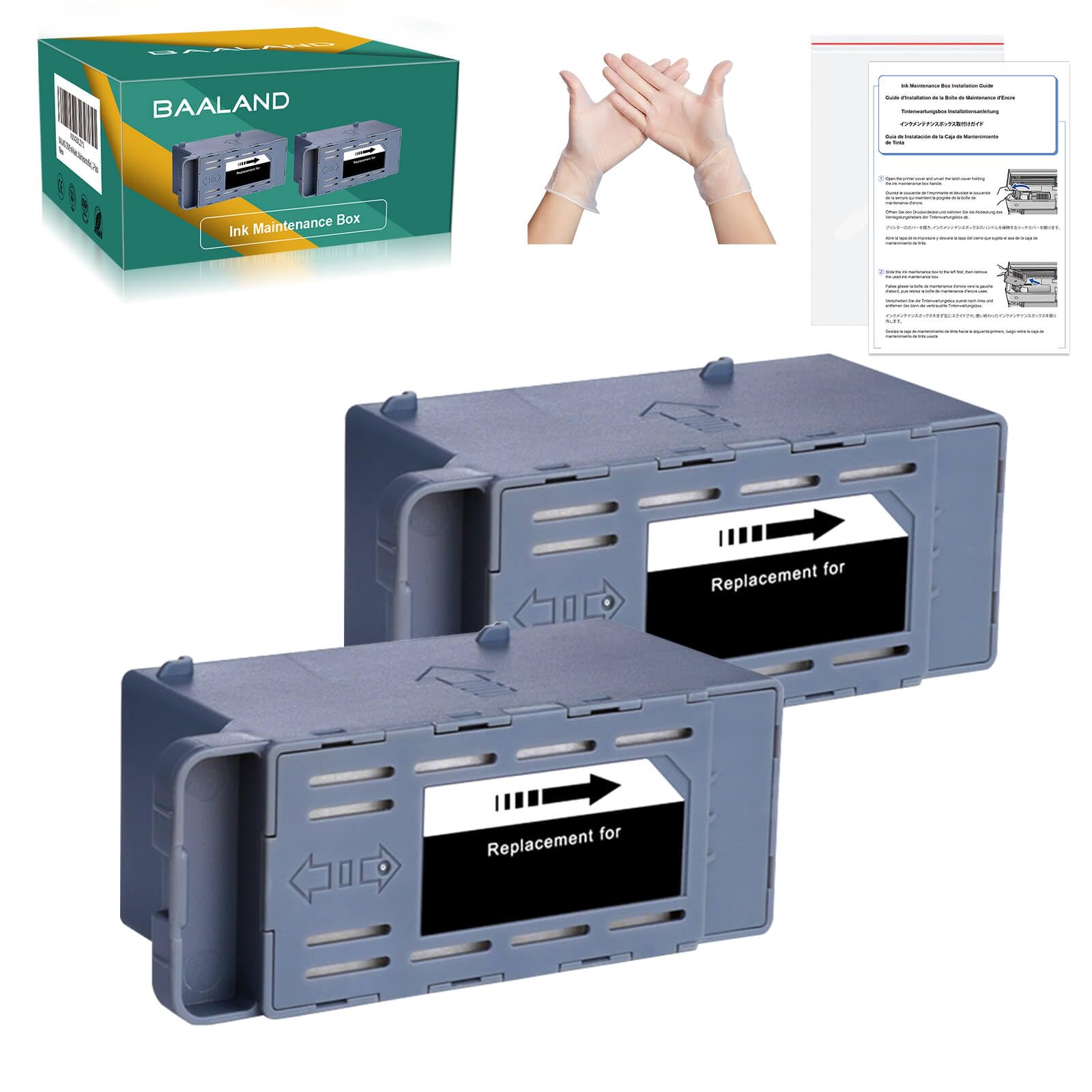 BAALAND Remanufactured Ink Maintenance Box Replacement for Epson C12C934591 | Wo