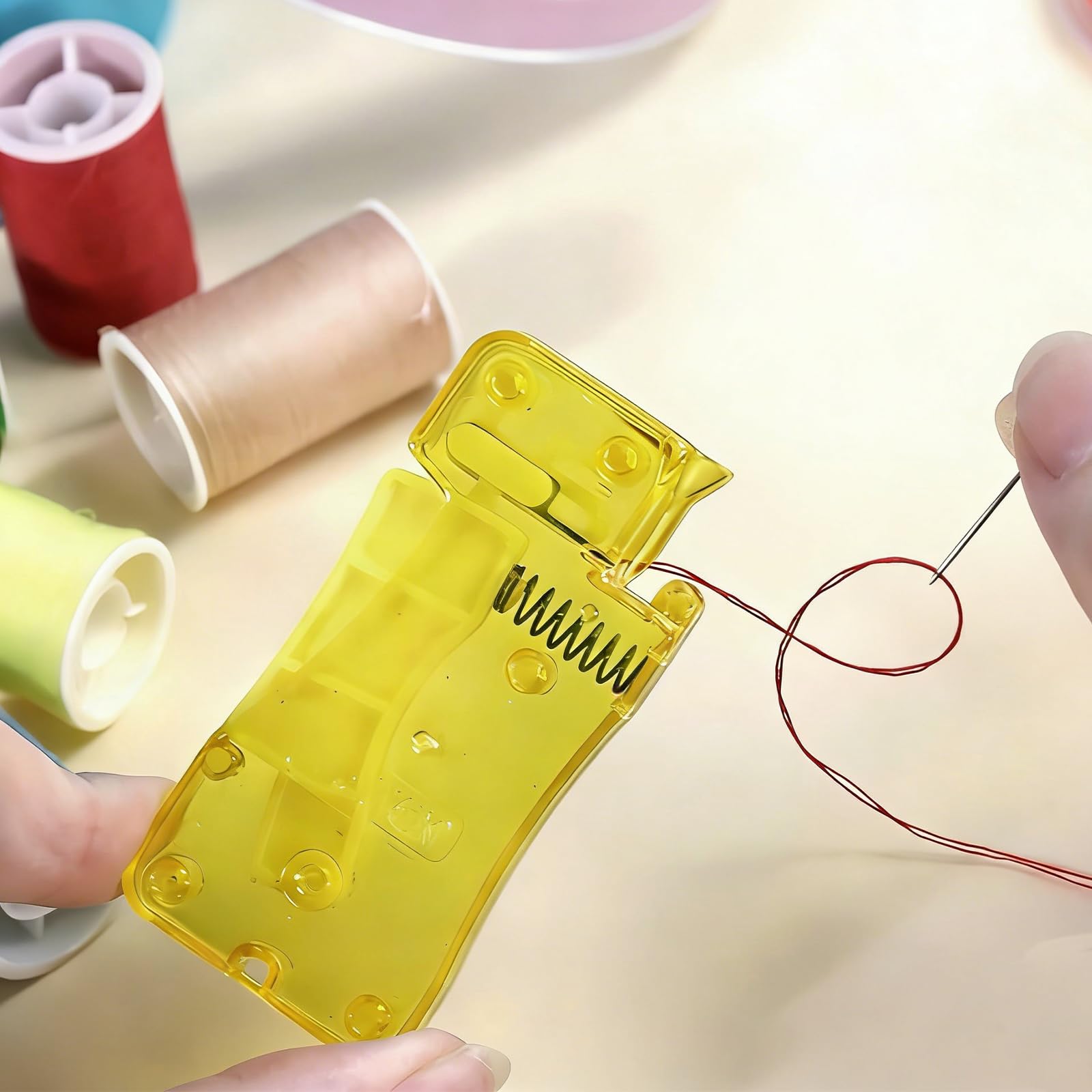 Automatic Needle Threader for Sewing Machine Hand Sewing Machine 2 Pcs Easy Thre