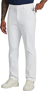Willit Mens Golf Pants Stretch Dress Pants Quick Dry Work Business Casual Slacks with 4 Pockets 28"/30"/32"/34"