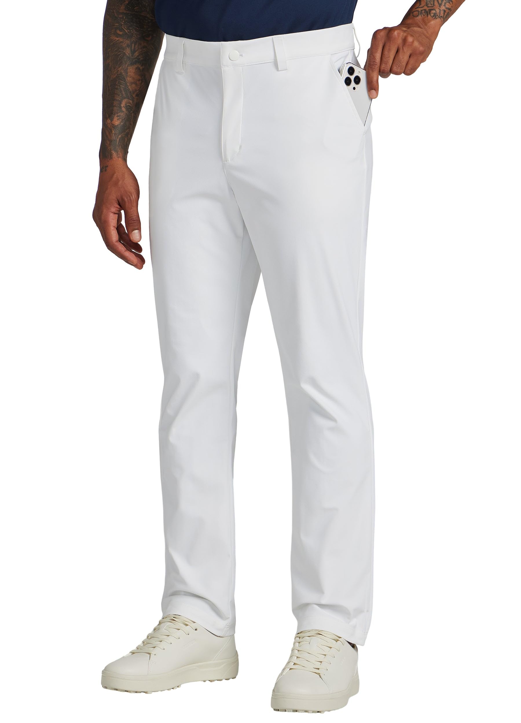Willit Mens Golf Pants Stretch Dress Pants Quick Dry Work Business Casual Slacks