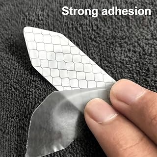 4 Night Reflective Stickers - Door Opening Warning Decal, Safety Reflective Tape, Waterproof Safety Reflector for Bicycle, Motorcycle, Helmet, Trailer, Backpack/White