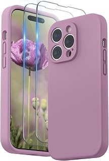 SURPHY Compatible with iPhone 14 Pro Max Case, Liquid Silicone Shockproof