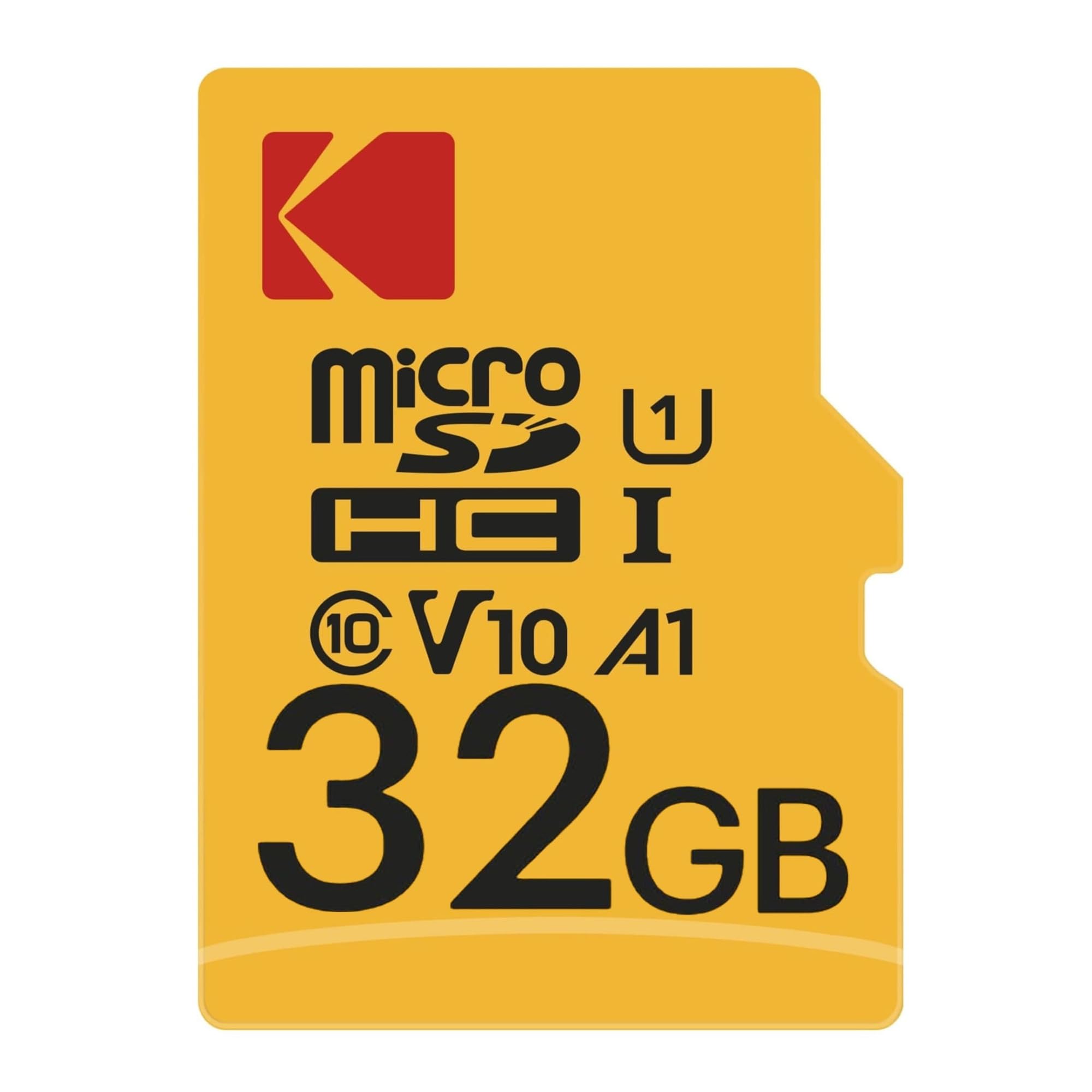 Kodak EKMSDM32GHC10K Premium 32GB microSDHC Memory Card/High Speed/SD Adapter UH