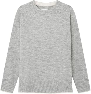 Springfield Women's Round Neck Sweater with Cable Armhole Contrast Round Neck Sweater (Pack of 1)