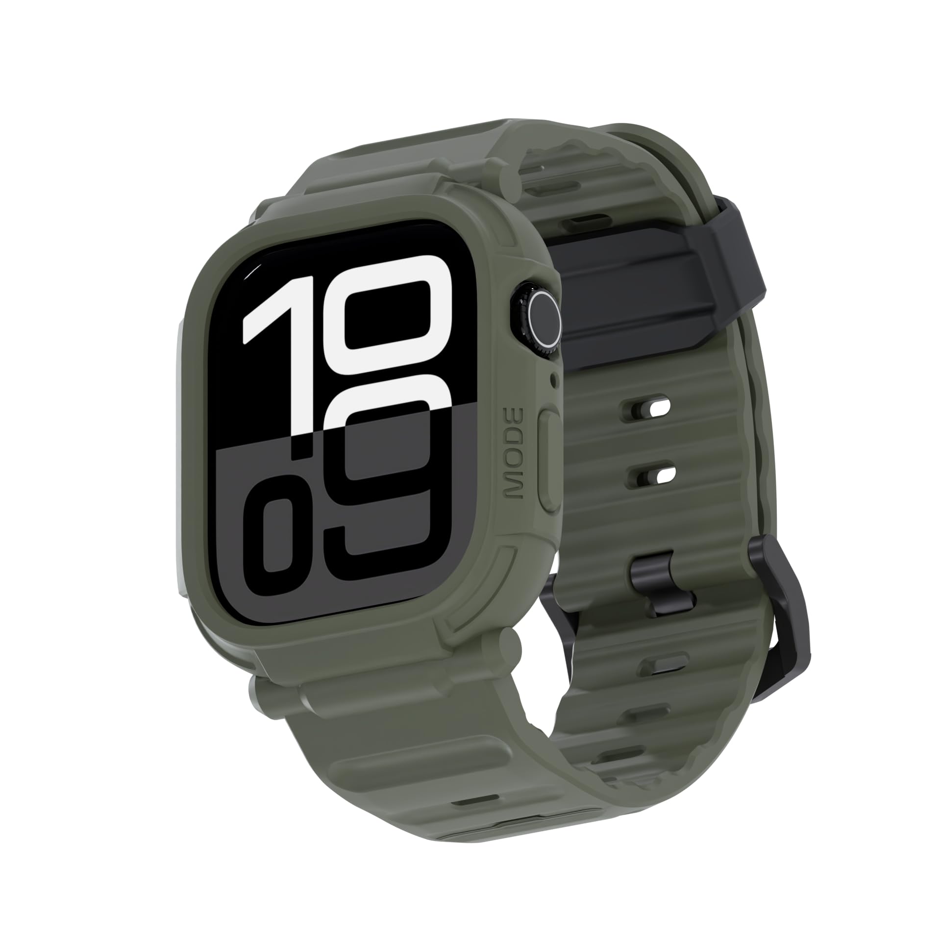elkson Compatible with Apple Watch Ultra Band Case 49mm Screen Protector Tempere